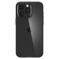 Apple iPhone 15 Pro Max Case Spigen Ultra Hybrid Crystal clear  Matte black