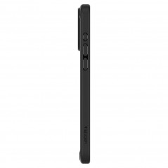 Apple iPhone 15 Pro Max Case Spigen Ultra Hybrid Crystal clear  Matte black