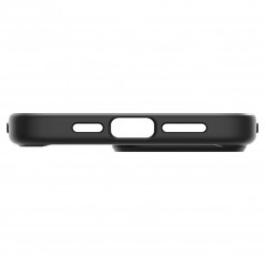 Apple iPhone 15 Pro Max Case Spigen Ultra Hybrid Crystal clear  Matte black
