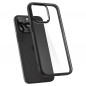 Apple iPhone 15 Pro Max Case Spigen Ultra Hybrid Crystal clear  Matte black