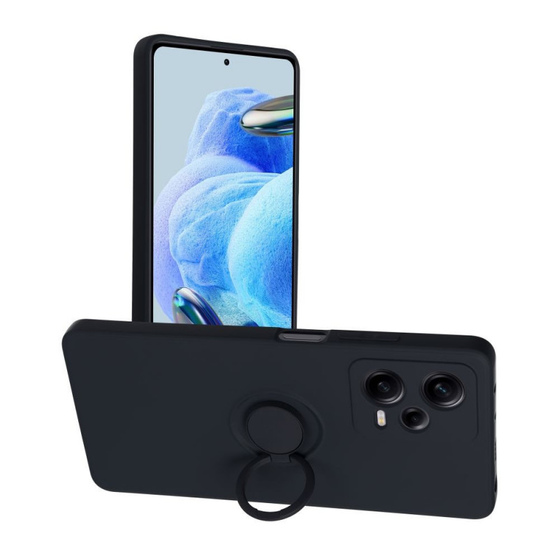 XIAOMI Redmi Note 12 Pro 5G Case Silicone ring Black