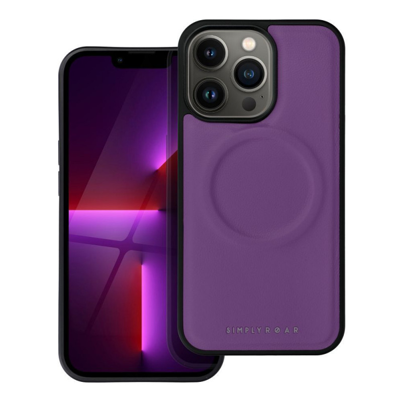 Apple iPhone 13 Pro Case Roar Mag Morning Elegant  MagSAFE  Purple