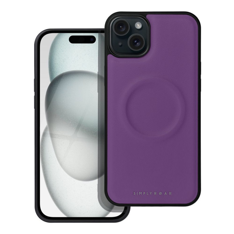Apple iPhone 14 Plus Case Roar Mag Morning Elegant  MagSAFE  Purple