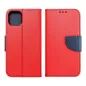 Apple iPhone 15 Plus Wallet Cases Fancy Book Red / Navy