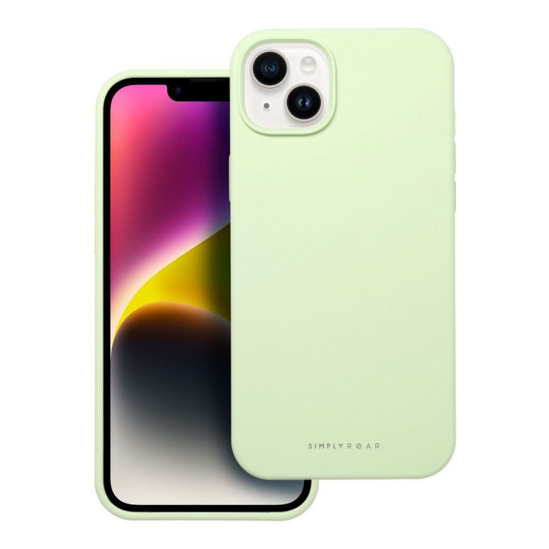 Apple iPhone 14 Plus Case Roar Cloud-Skin Light green