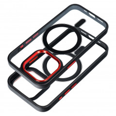 Apple iPhone 15 Case Color Edge Mag MagSAFE  Black