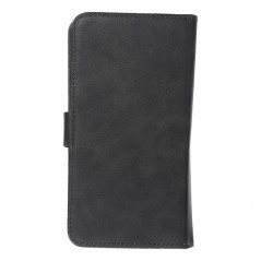 Samsung Galaxy S21 5G Univerzálne puzdro, Wallet Cases COMMON book Elegant, Soft lining inside  Black