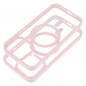 Apple iPhone 13 Pro Case Color Edge Mag MagSAFE  Pink