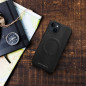 Apple iPhone 15 Plus Case Roar Leather Mag Elegant  MagSAFE  Black