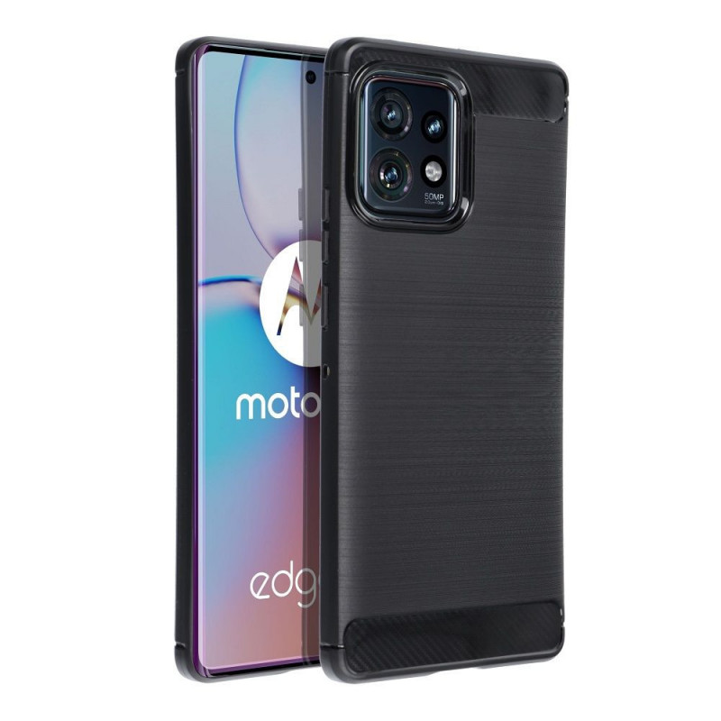 Motorola Edge 40 Pro 5G Case Carbon Elegant  Black