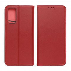 Apple iPhone 15 Plus Wallet Cases Leather case SMART PRO Elegant  Claret