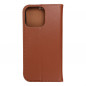 Apple iPhone 15 Pro Max Wallet Cases Leather case SMART PRO Elegant  Brown