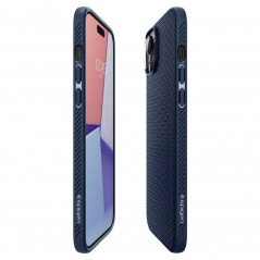 Apple iPhone 15 Case Spigen  Liquid Air Navy blue