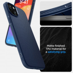 Apple iPhone 15 Case Spigen  Liquid Air Navy blue