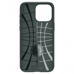Apple iPhone 15 Pro Max Case Spigen  Liquid Air Abyss green