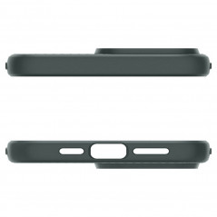 Apple iPhone 15 Pro Max Case Spigen  Liquid Air Abyss green