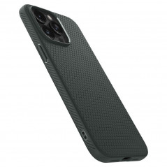 Apple iPhone 15 Pro Max Case Spigen  Liquid Air Abyss green