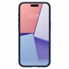 Apple iPhone 15 Pro Max Case Spigen  Liquid Air Navy blue