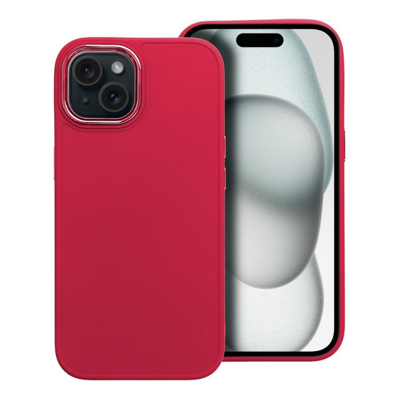 Apple iPhone 15 Case FRAME Elegant  Magenta