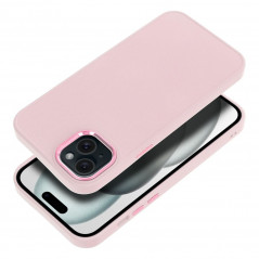 Apple iPhone 15 Plus Case FRAME Elegant  Powder pink
