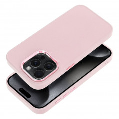 Apple iPhone 15 Pro Case FRAME Elegant  Powder pink
