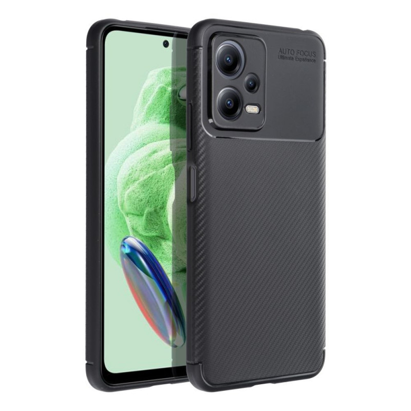 XIAOMI Redmi Note 12 5G Case Carbon premium Elegant  Black