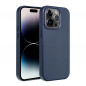 Apple iPhone 15 Plus Case Leather Mag Cover Elegant  MagSAFE  Indigo blue