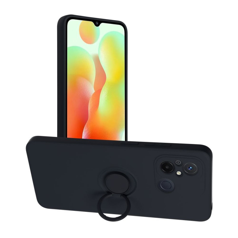 XIAOMI Redmi 12C Case Silicone ring Black