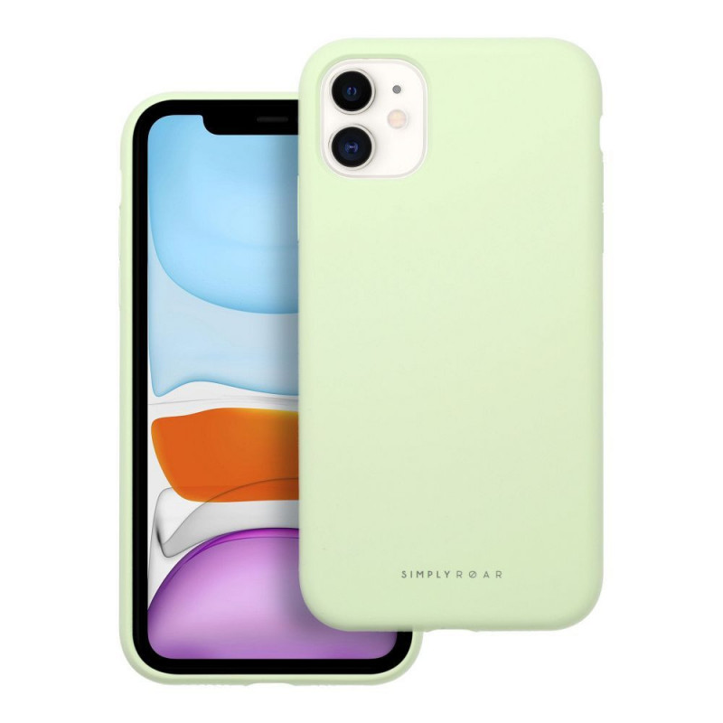 Apple iPhone 11 Case Roar Cloud-Skin Light green