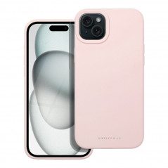 Apple iPhone 15 Plus Case Roar Cloud-Skin Light pink