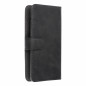 Apple iPhone 12 Univerzálne puzdro, Wallet Cases COMMON book Elegant, Soft lining inside  Black