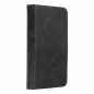 Apple iPhone 12 Univerzálne puzdro, Wallet Cases COMMON book Elegant, Soft lining inside  Black