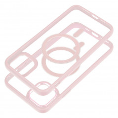 Apple iPhone 11 Pro Max Case Color Edge Mag MagSAFE  Pink