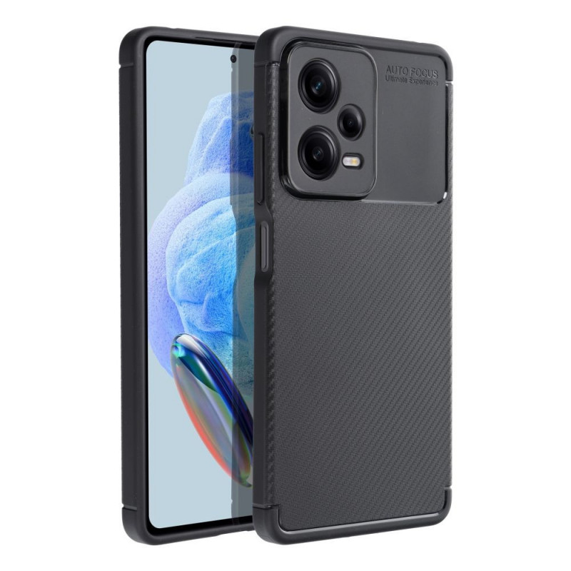 XIAOMI Redmi Note 12 Pro 5G Case Carbon premium Elegant  Black
