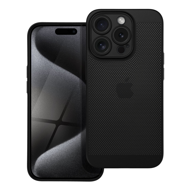 Apple iPhone 15 Pro Case Breezy Black