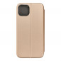 Apple iPhone 15 Plus Wallet Cases Book Elegance Elegant  Gold