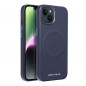 Apple iPhone 13 Case Roar Leather Mag Elegant  MagSAFE  Navy