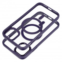 Apple iPhone 11 Case Color Edge Mag MagSAFE  Deep purple