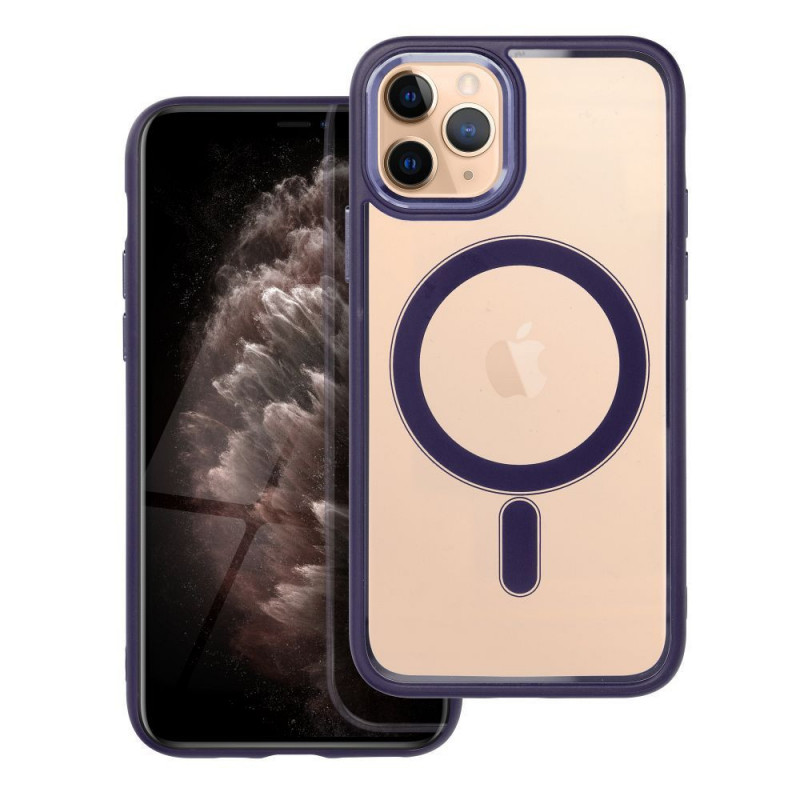 Apple iPhone 11 Pro Case Color Edge Mag MagSAFE  Deep purple