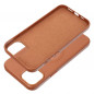 Apple iPhone 15 Plus Case Roar Leather Mag Elegant  MagSAFE  Brown