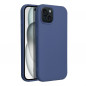 Apple iPhone 15 Case Silicone Elegant  Blue