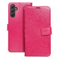 Samsung Galaxy A34 Wallet Cases MEZZO Book Mandala  Magenta