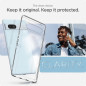 Google Pixel 7a Case Spigen Ultra Hybrid Crystal clear  Transparent