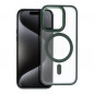 Apple iPhone 15 Pro Case Matte Mag Cove MagSAFE  Green