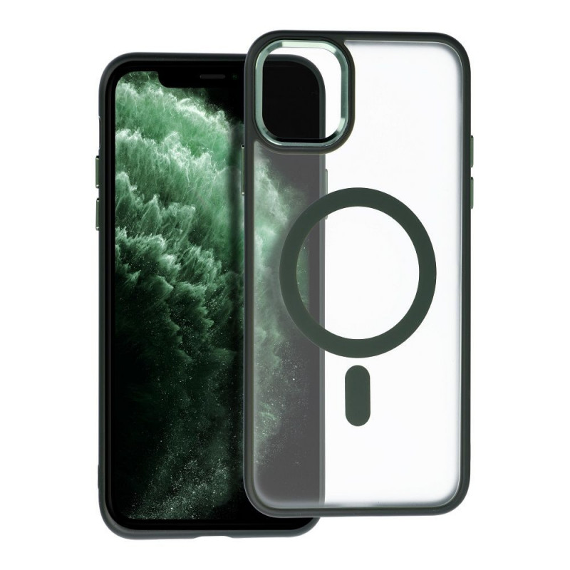Apple iPhone XS Max Case Matte Mag Cove MagSAFE  Green