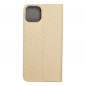 Apple iPhone 15 Plus Wallet Cases Sensitive Book Gold