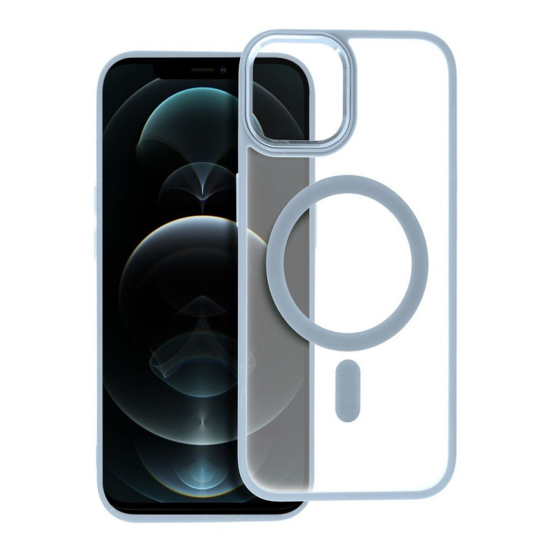 Apple iPhone 12 Pro Max Case Matte Mag Cove MagSAFE  Blue