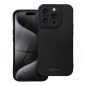 Apple iPhone 15 Pro Case Roar Luna Monochrome, Stylish, An aesthetic accessory  Black