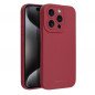 Apple iPhone 15 Pro Case Roar Luna Monochrome, Stylish, An aesthetic accessory  Red
