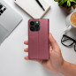 Apple iPhone 15 Plus Wallet Cases Smart Magneto book Burgundy
